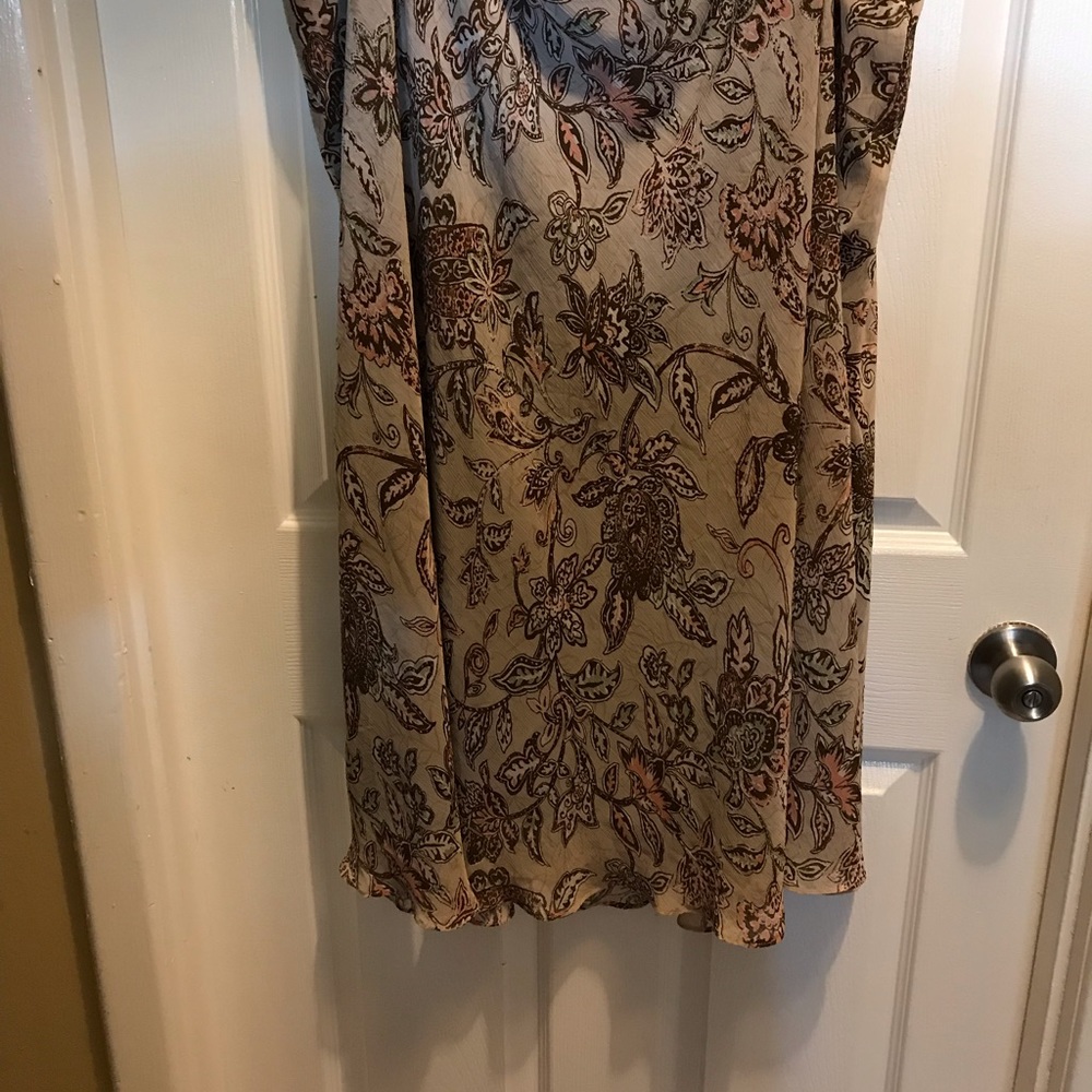 Dress Barn Plus Size Print Skirt